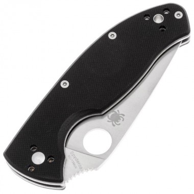 Нож складной SPYDERCO Tenacious G-10 Black
